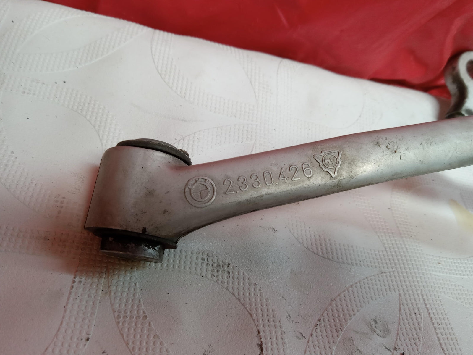 1995 BMW R1100RT OEM RIGHT REARSET BRAKE FOOT PEDAL