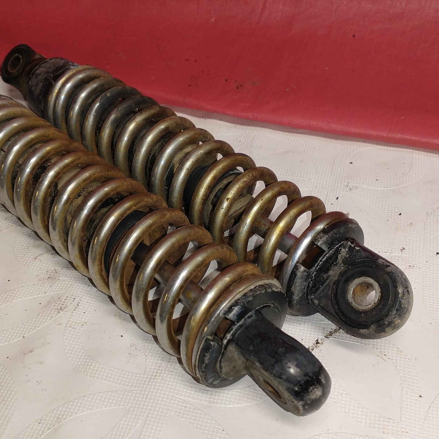 1975 HARLEY-DAVIDSON SX250 OEM LEFT RIGHT REAR BACK SHOCKS SHOCK SET PAIR