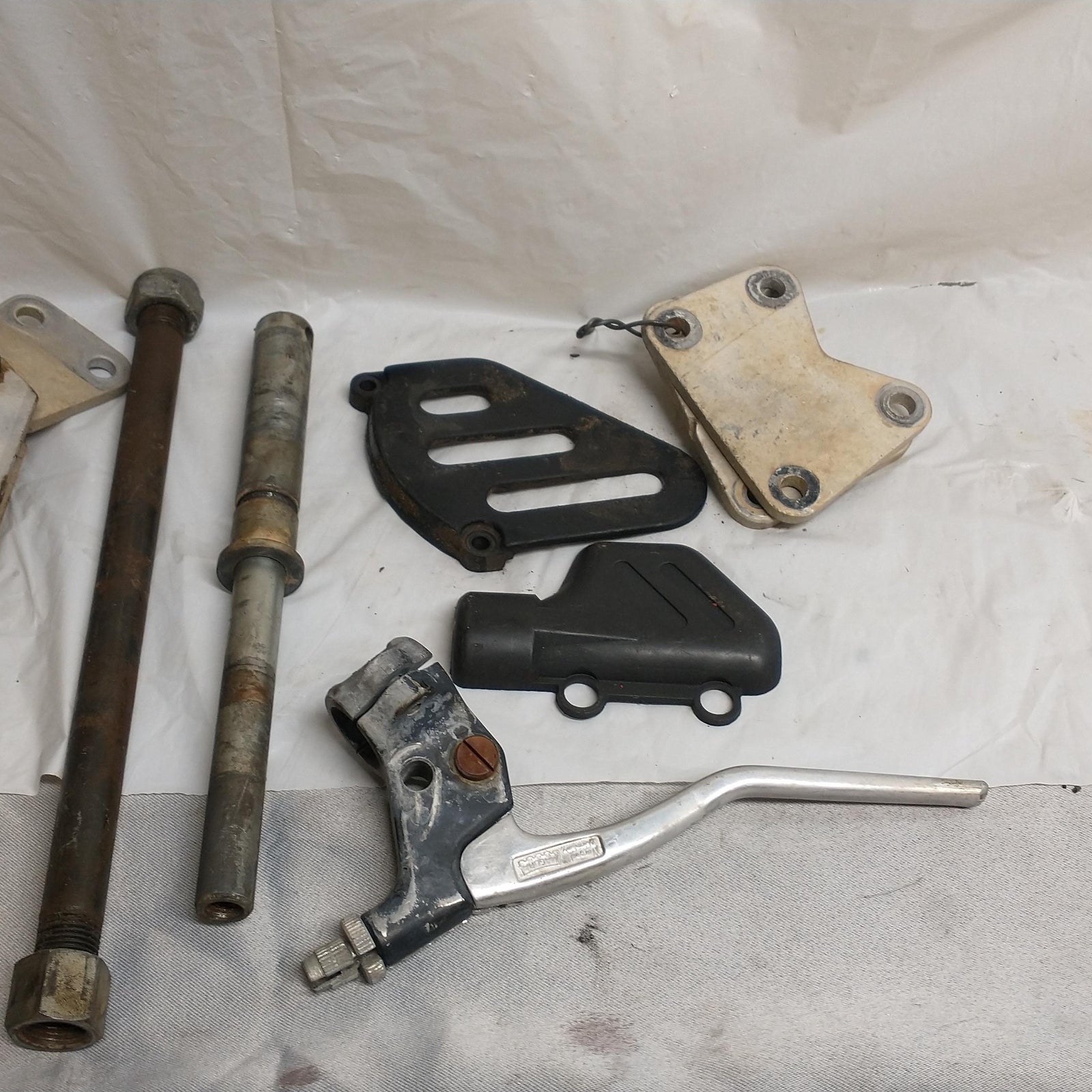 1993 HUSABERG FE501 OEM BOLTS HARDWARE axels various small parts LOT