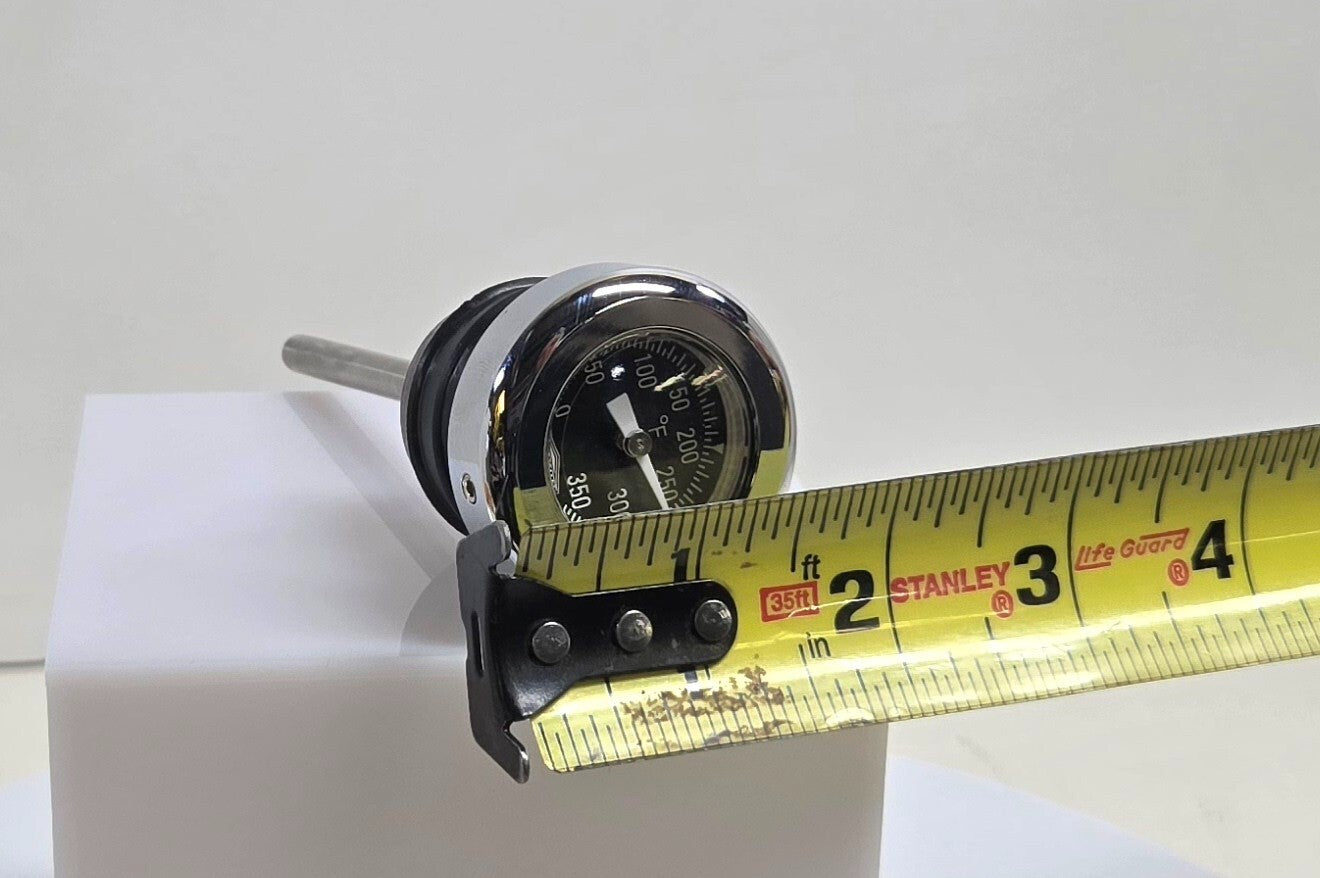 Harddrive Oil Temperature Gauge 2 7/8" Dipstick