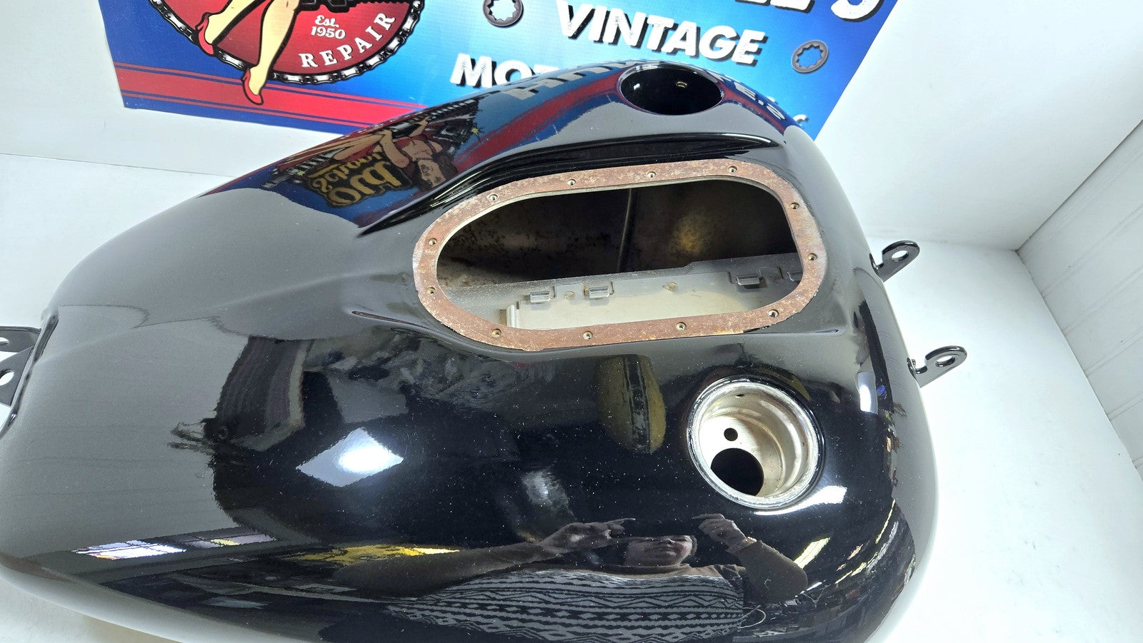 OEM 2016 Harley-Davidson Dyna Fuel Tank FRESHLY PAINTED