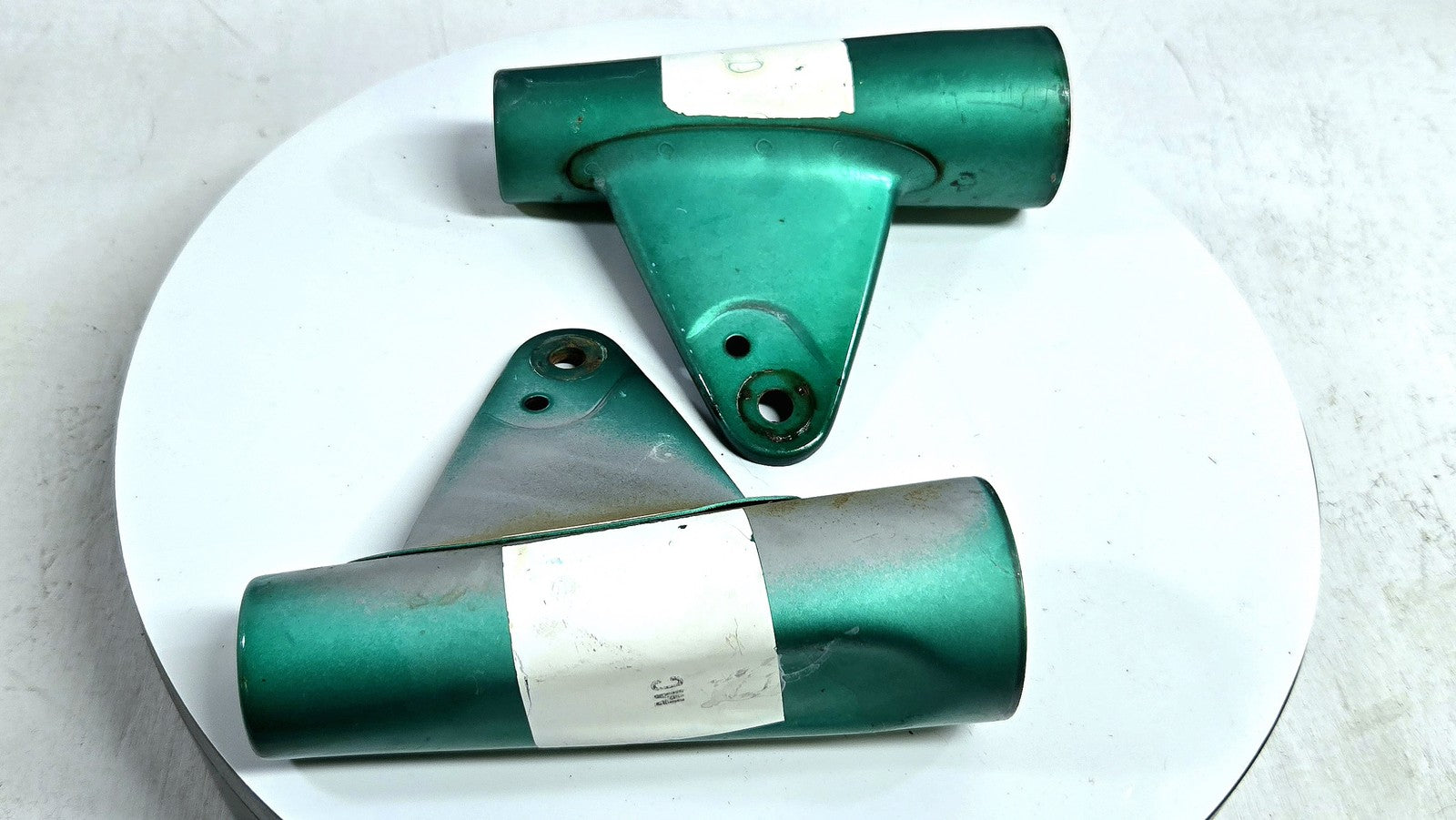 OEM Yamaha CS3C Fork Mount Brackets Cover Ears