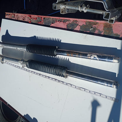 1984 HONDA XR200 OEM RIGHT LEFT FRONT SUSPENSION FORKS SHOCKS