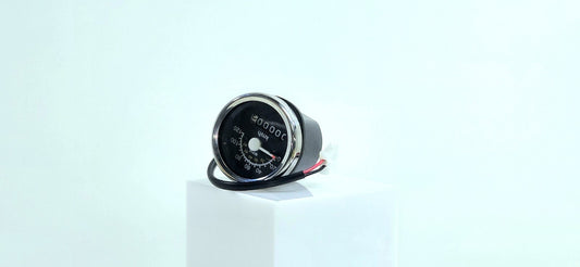 Black Universal Speedometer