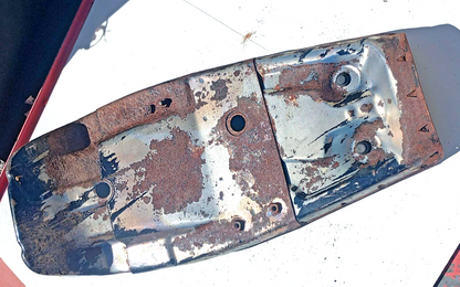 1980 YAMAHA MX100 OEM SEAT PAN