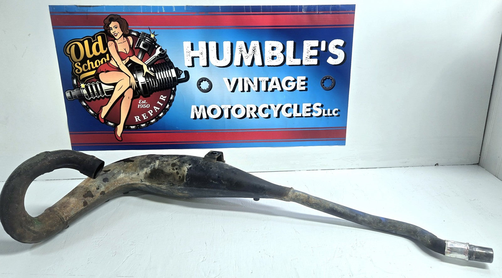 OEM 1979 1980 Suzuki RM60 Exhaust