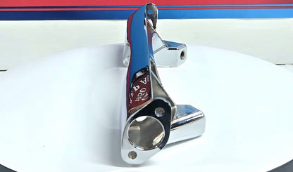 Chrome 10" Rear Mount Bar for Harley-Davidson FL Models