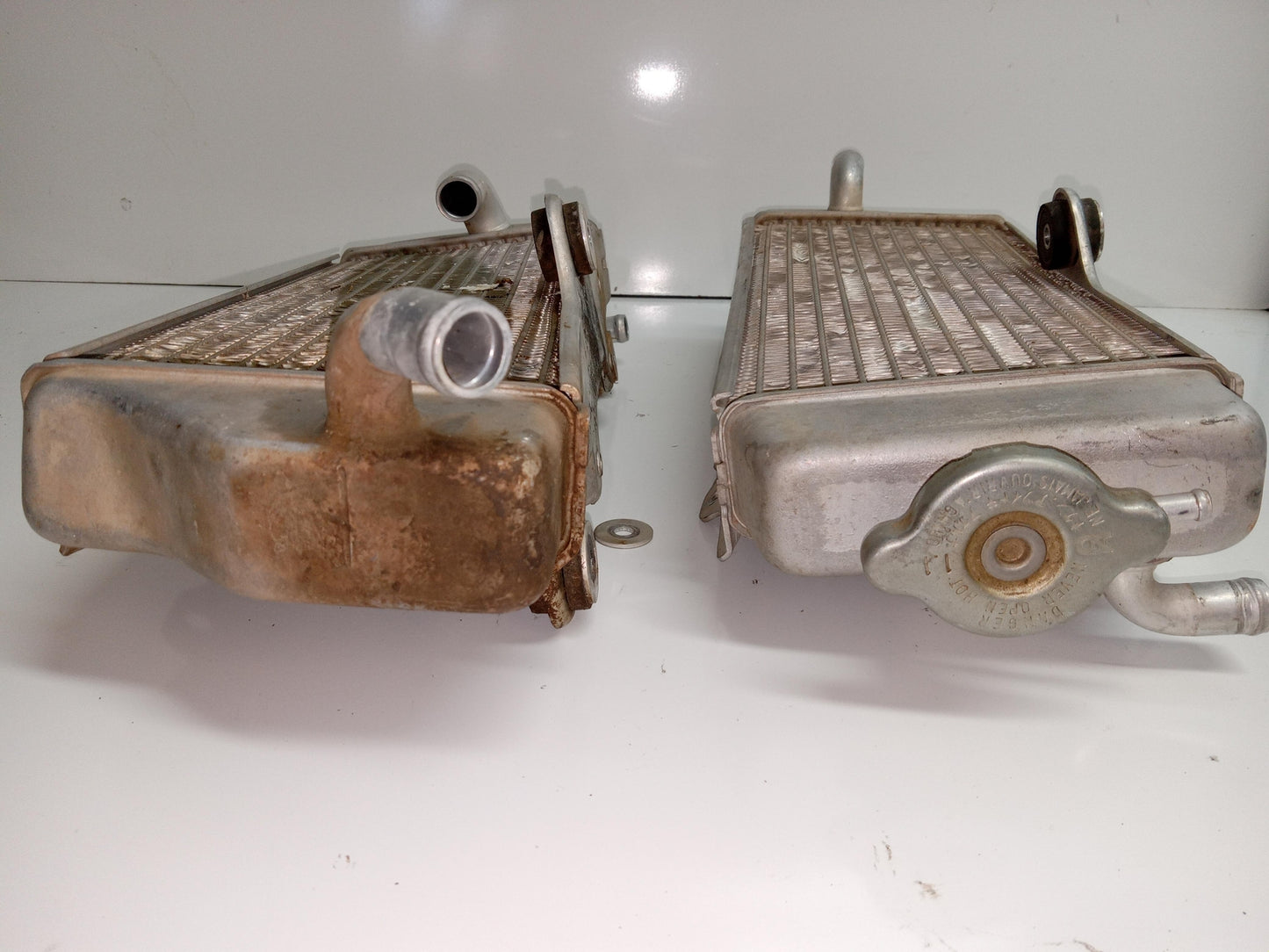2003 YAMAHA WR450F OEM ENGINE MOTOR COOLING COOLER RADIATOR PAIR