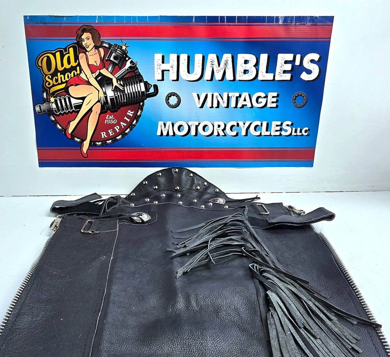 Hot Leathers Gaiters XXL GREAT condition