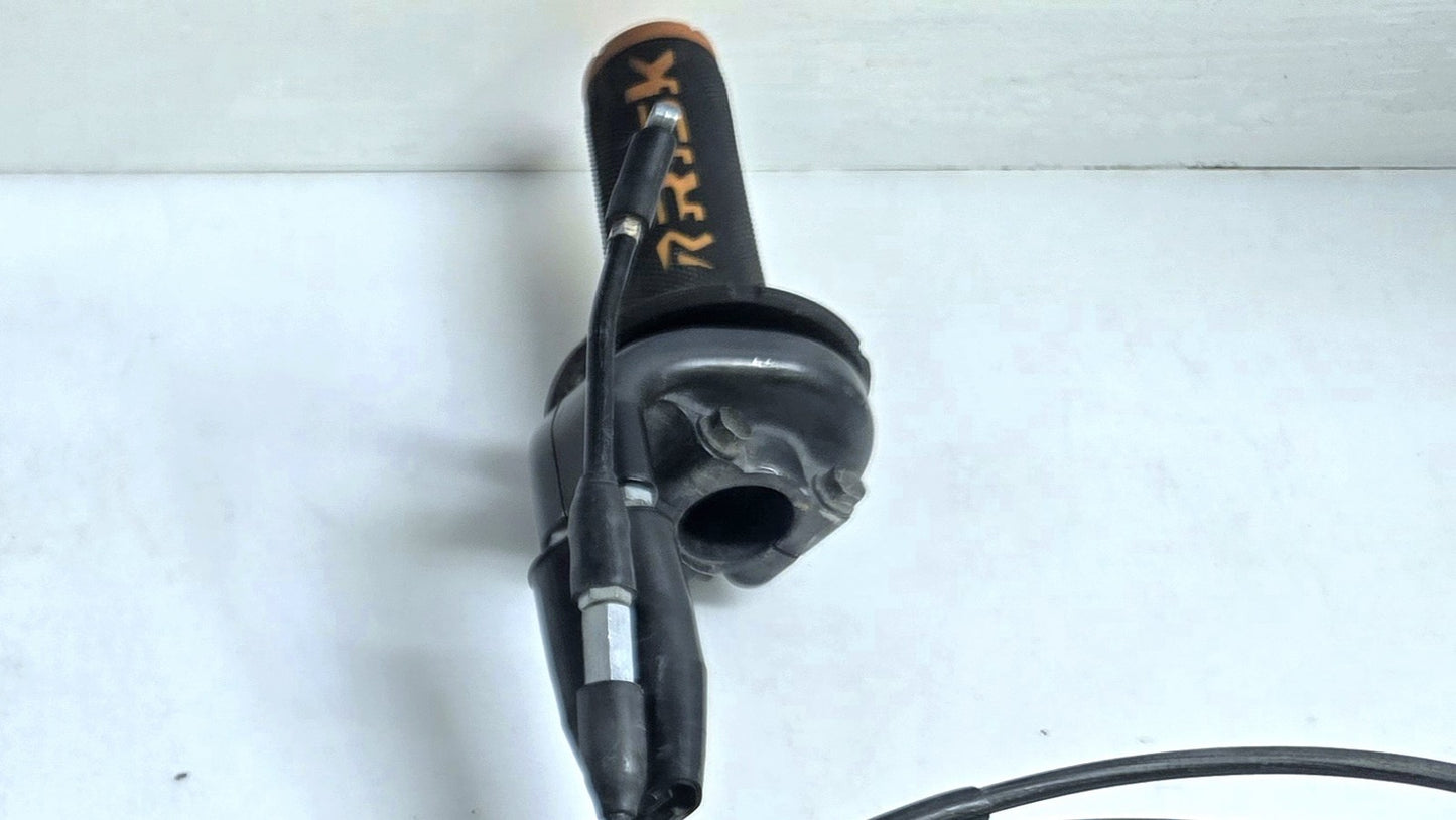 OEM 04 to 08 2004 Honda CRF250X Throttle Tube with Cable