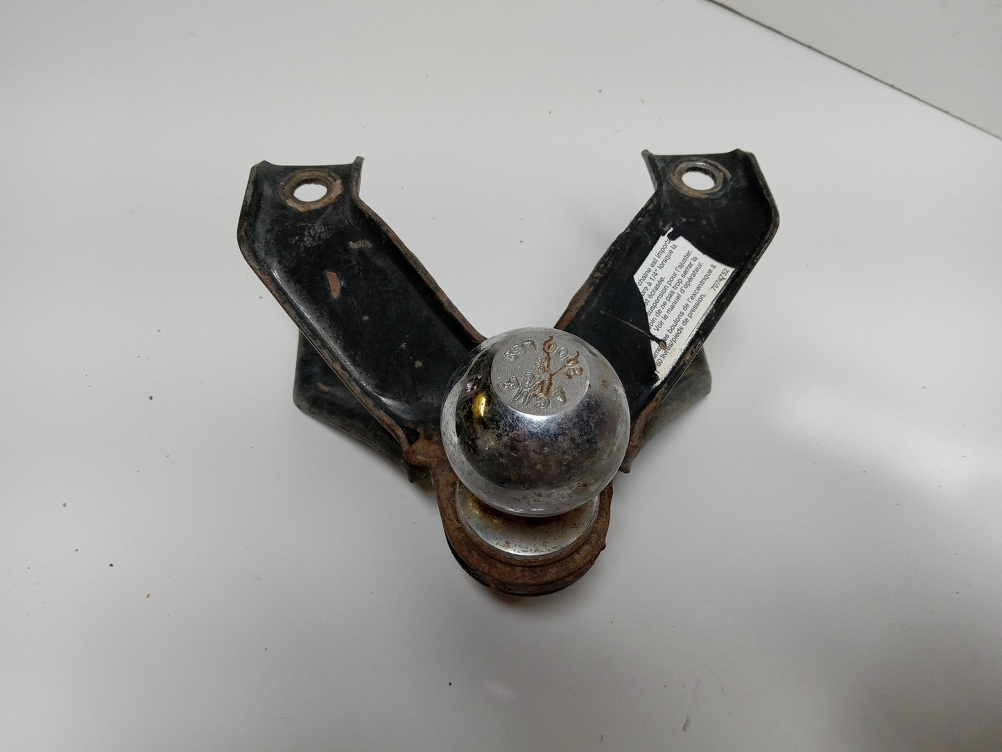 1996 POLARIS SPORTSMAN 400 OEM REAR BACK TRAILER HITCH