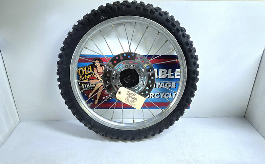 OEM  03 to 07 2005 Honda CR85 Front Wheel w/ Tire 70x100x19