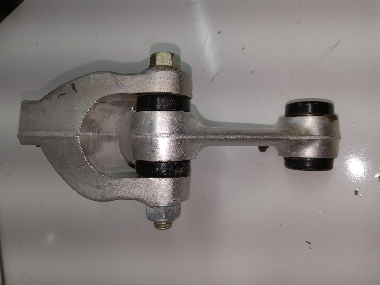 1991 TO 1996 HONDA XR250L OEM REAR DOGBONE SHOCK LINK WITH LINKAGE