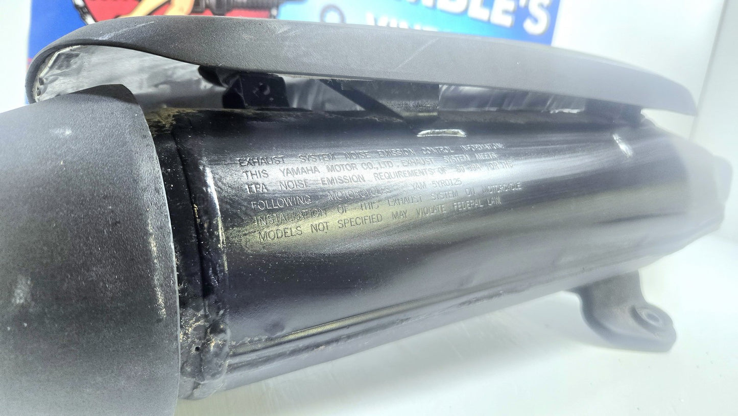 04-09 Yamaha XC125 Exhaust Header Pipe OEM
