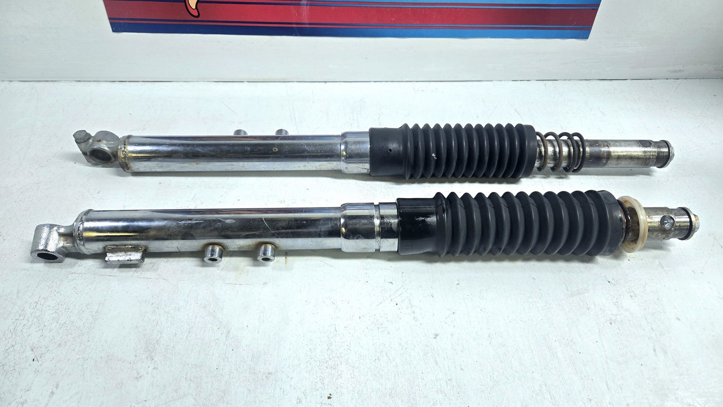 OEM 1970 Yamaha CS3C Forks with Gators
