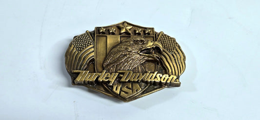 Vintage Harley-Davidson Eagle Belt Buckle