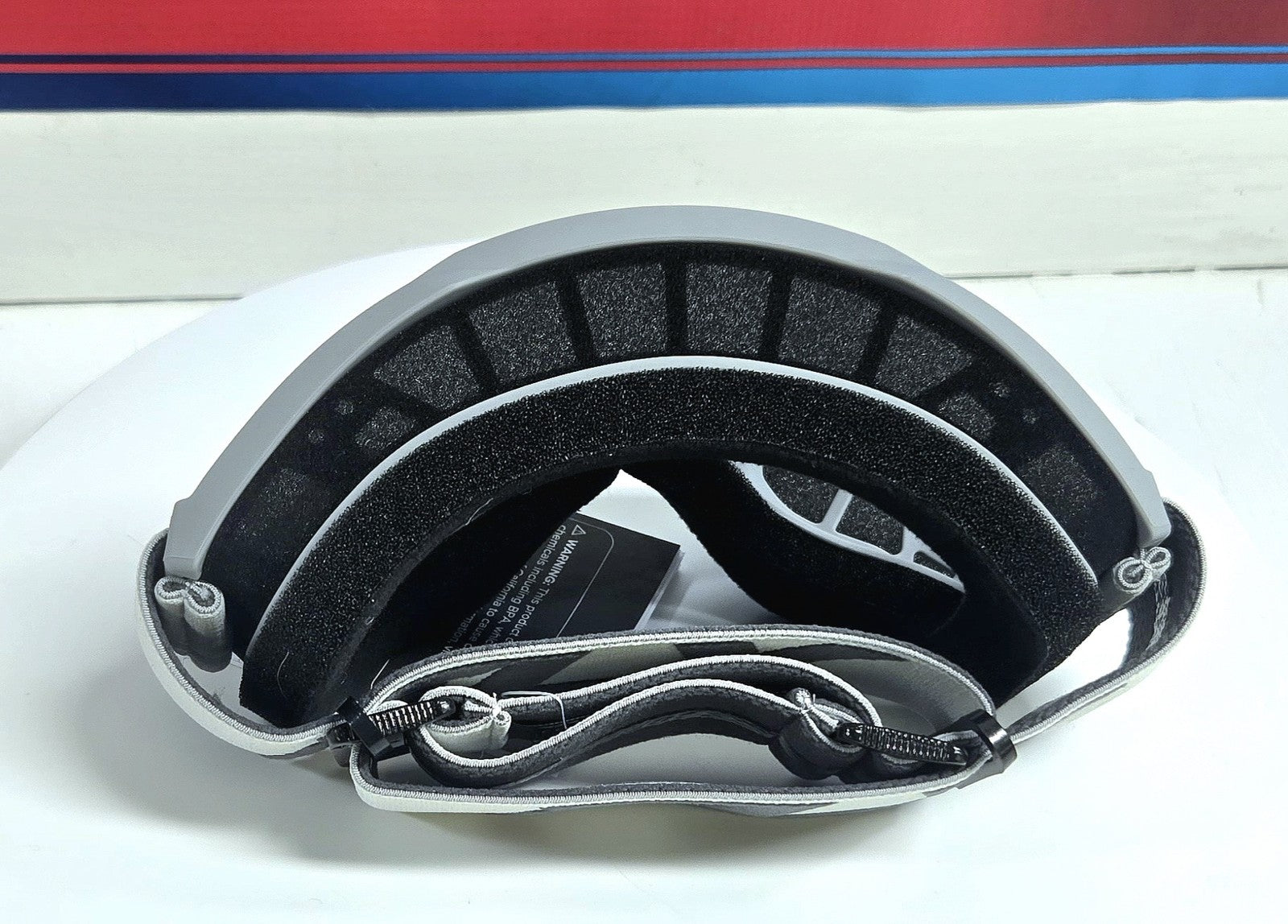 FlyRacing Goggles, Gray and Black NEW