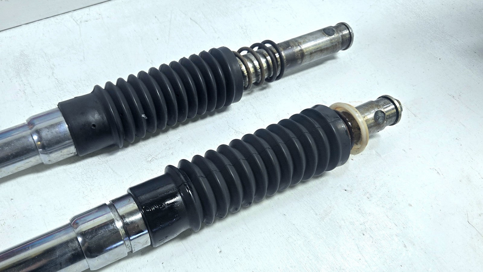 OEM 1970 Yamaha CS3C Forks with Gators