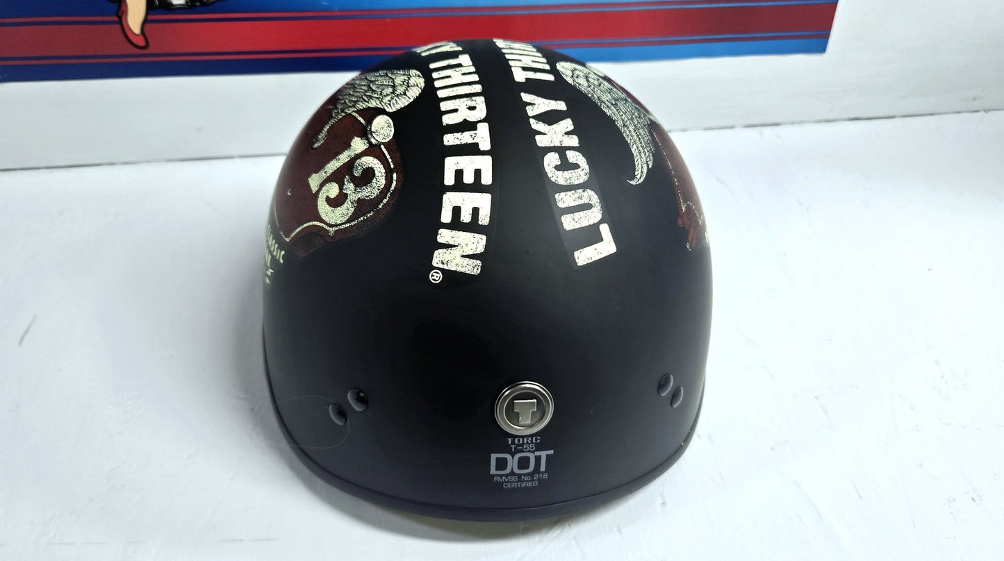 Torc Lucky Thirteen Gently Used Helmet, Size Large