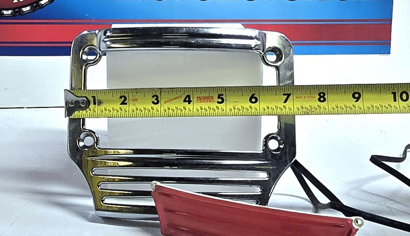 Universal License Plate Holder with Taillight