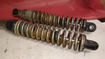 1975 HARLEY-DAVIDSON SX250 OEM LEFT RIGHT REAR BACK SHOCKS SHOCK SET PAIR