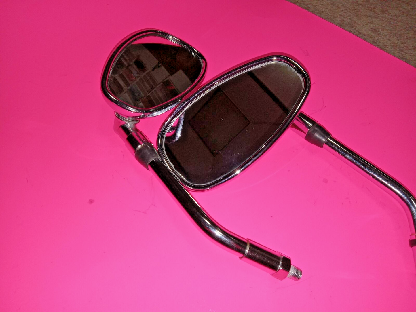 1995 SUZUKI bandit 600 CHROME REAR VIEW MIRROR SET PAIR MIRRORS