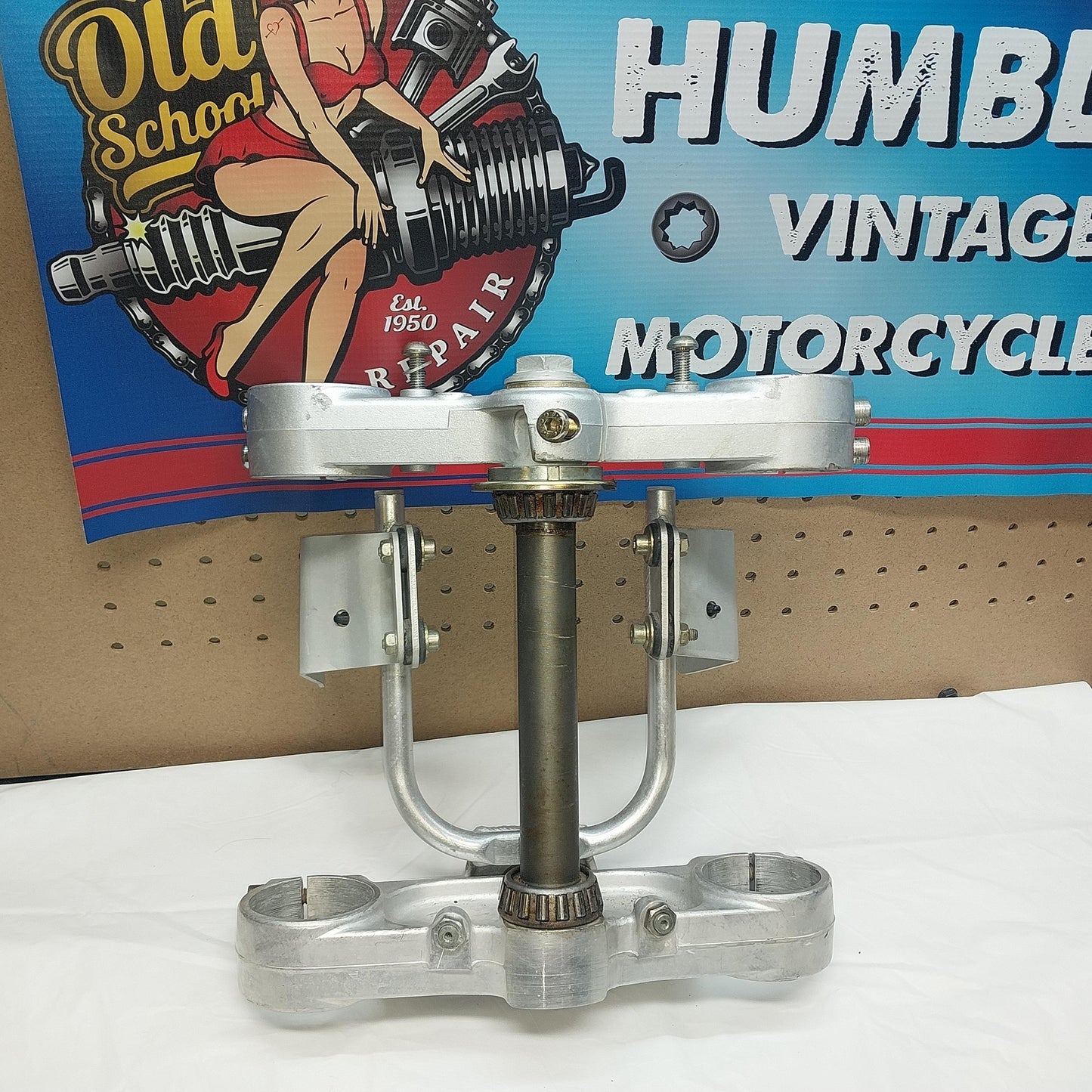 1994 DUCATI M900 M Lower AND UPPER Triple Tree Steering Stem Clamp Mount