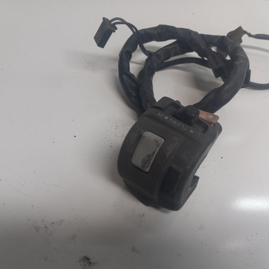 1997 YAMAHA YZF750R OEM LEFT CLIP ON HANDLEBAR W SWITCHES