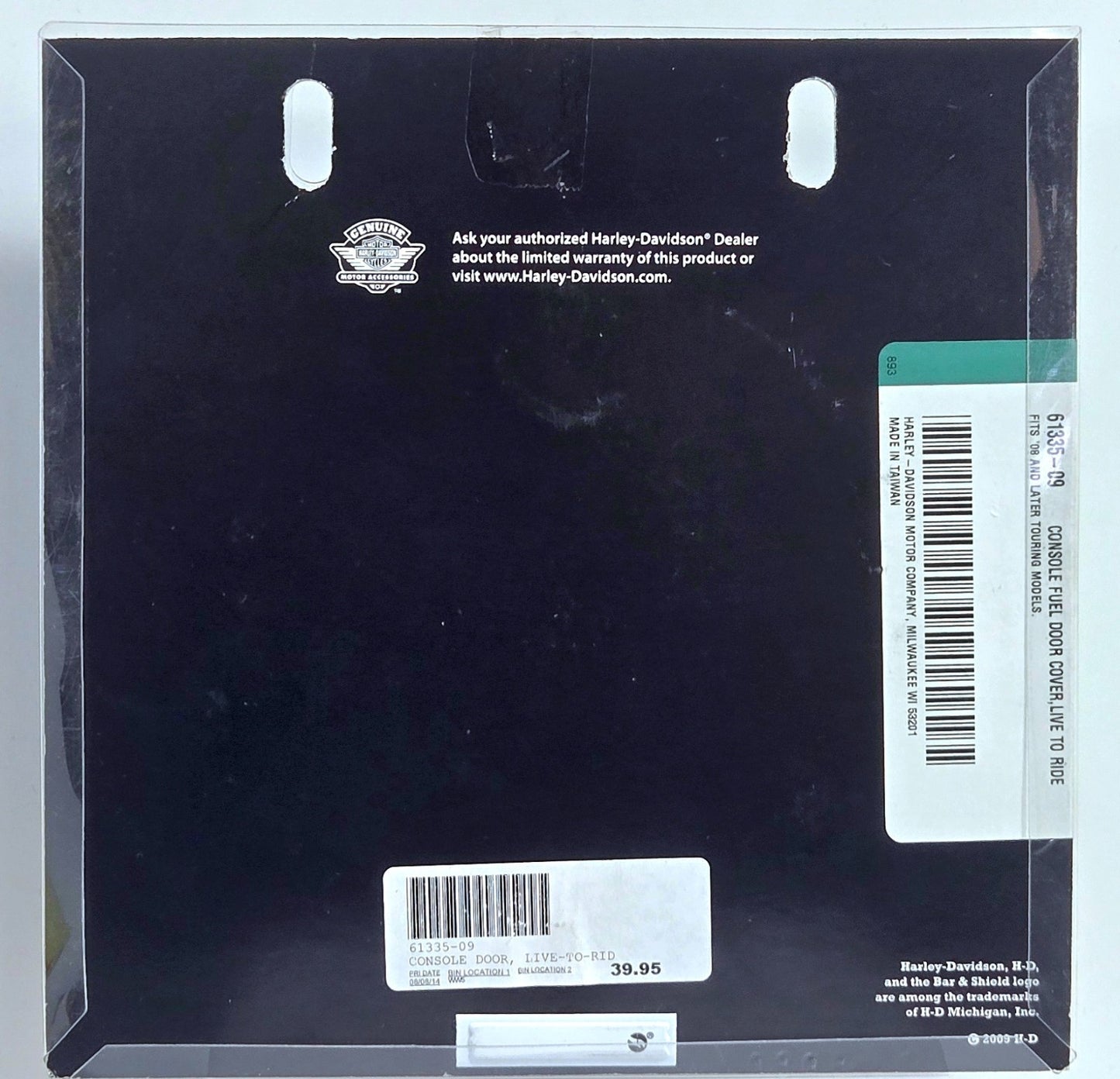 Harley-Davidson Chrome Console Door 61335-09