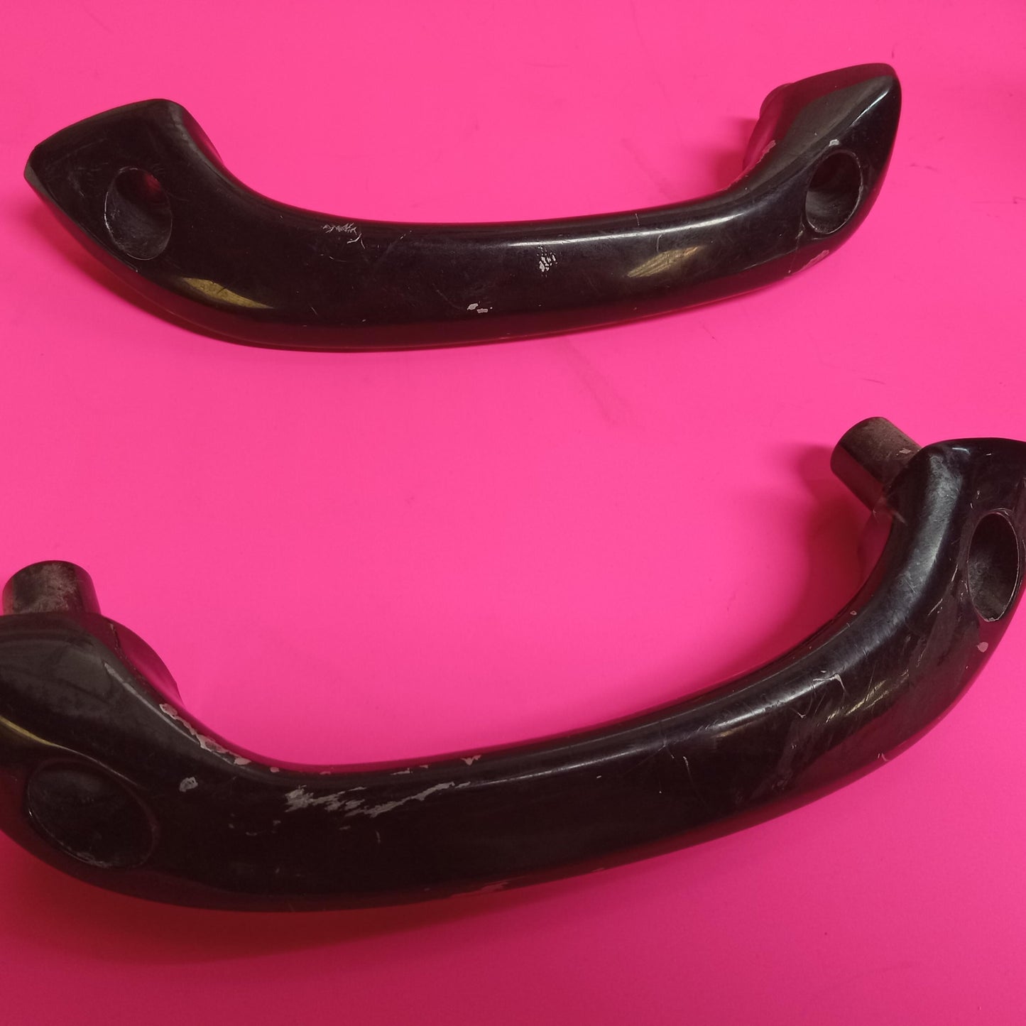 1995 SUZUKI KATANA 600 OEM PASSENGER REAR SEAT GRAB BAR HANDLE SET