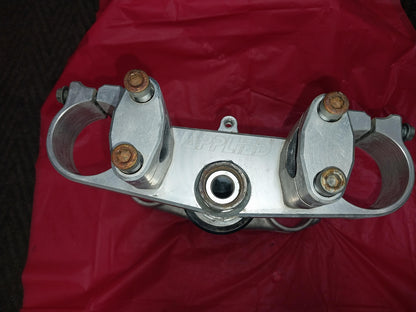 2003 YAMAHA YZ250F FRONT FORKS LOWER UPPER TRIPLE TREE STEM CLAMP