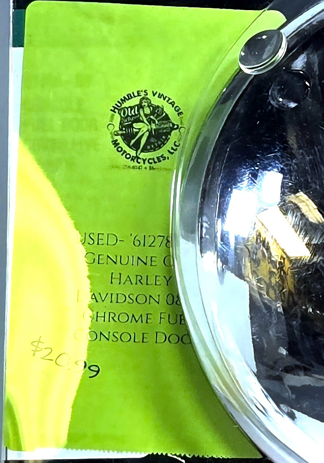 Harley-Davidson Chrome Console Door 61335-09