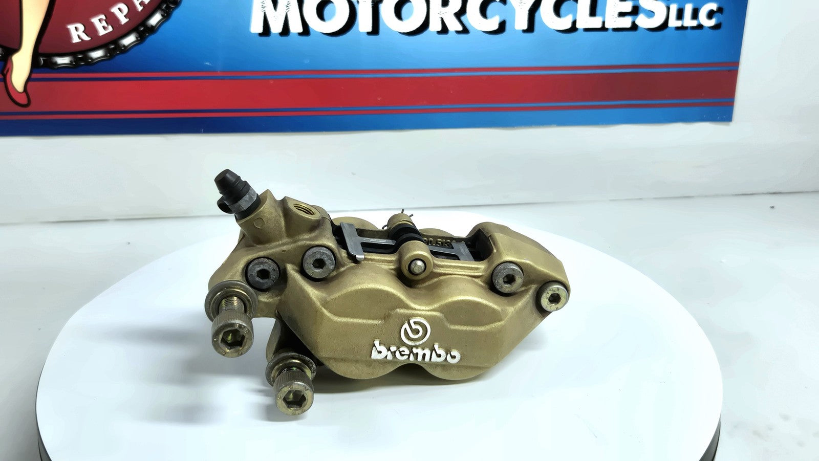 OEM 1994 Ducati M900 Monster Left Front Brake Caliper With Bolts And Brake Pad
