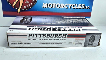 Pittsburgh Motorcycle Wheel Balancing Stand, NEW in box