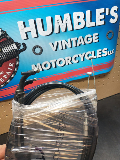 1985-86 Yamaha XT350 THROTTLE CABLE LINE 30X-26302-00