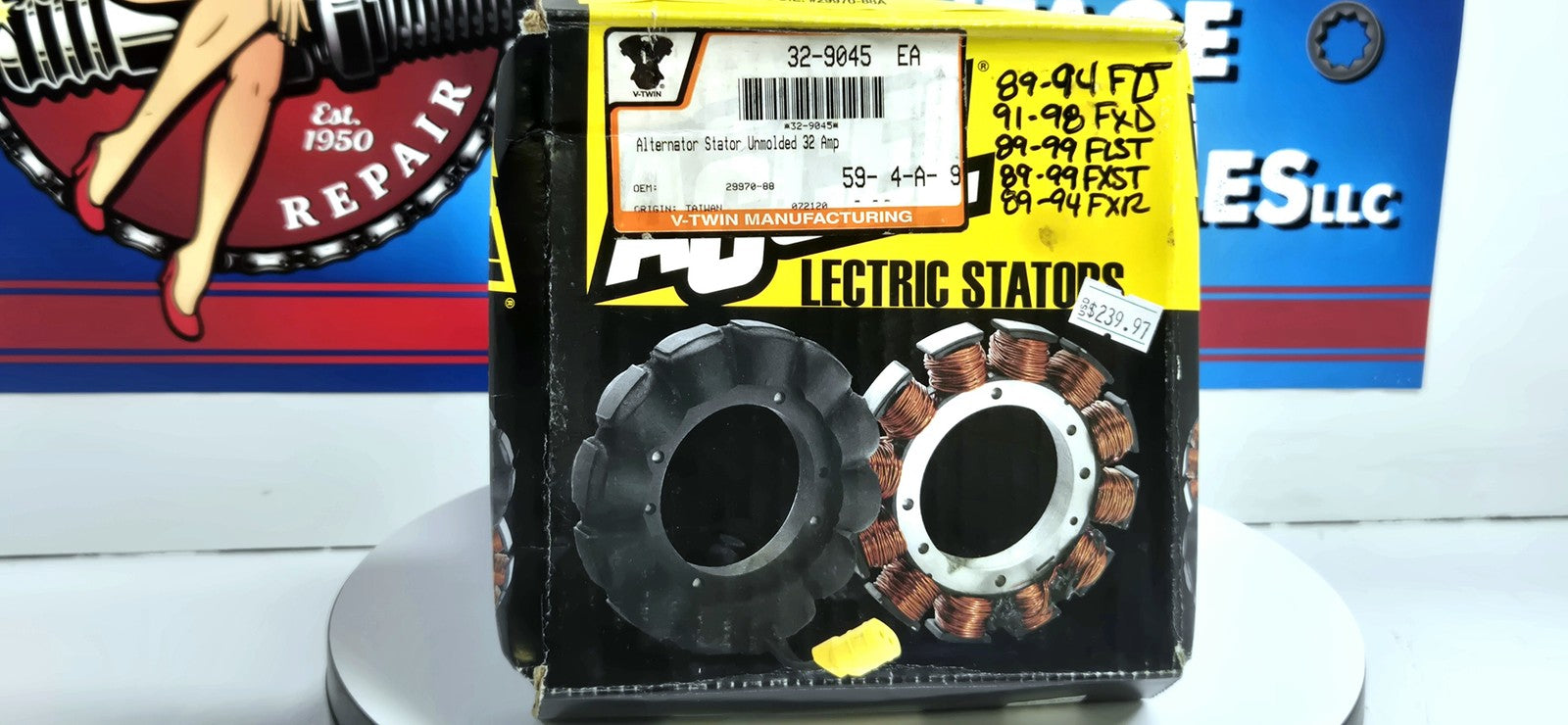 New in open box Accel Lectric Stator 152107 for Harley-Davidson Big Twin