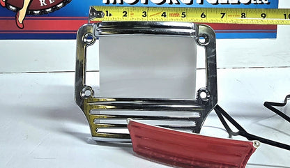 Universal License Plate Holder with Taillight