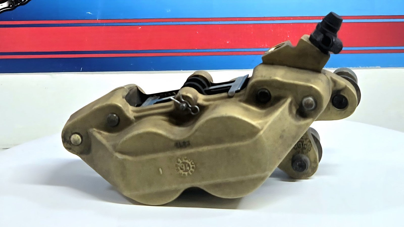 OEM 1994 Ducati M900 Monster Left Front Brake Caliper With Bolts And Brake Pad