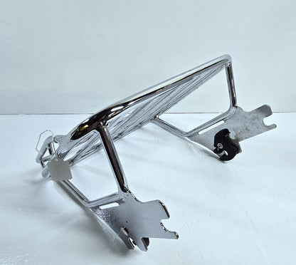 Cobra - 602-2500 - Luggage Rack Chrome for 2008 Harley-Davidson Road King