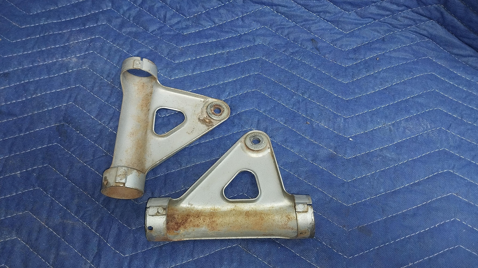 1974 YAMAHA DT175 OEM  HEADLIGHT EARS SET