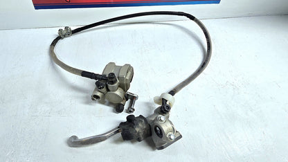 03 to 07 2005 Honda CR85 Brake Assembly with Master Cylinder, Line, and Caliper