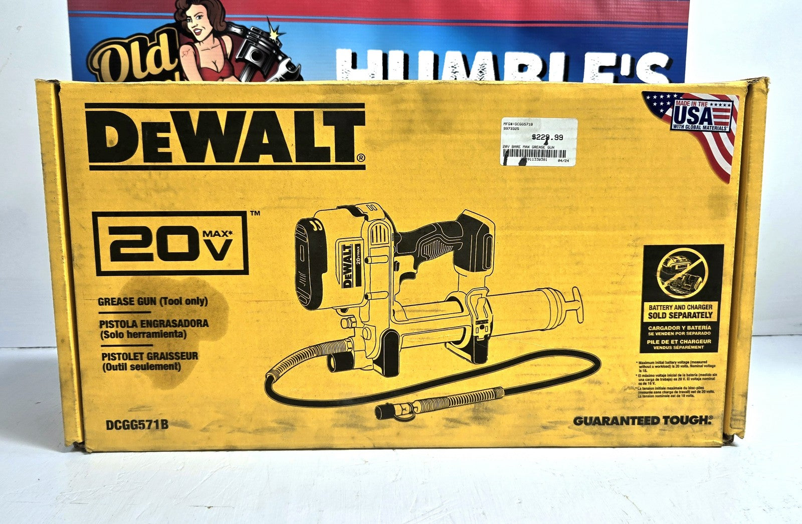 DeWalt Grease Gun NEW in original packaging