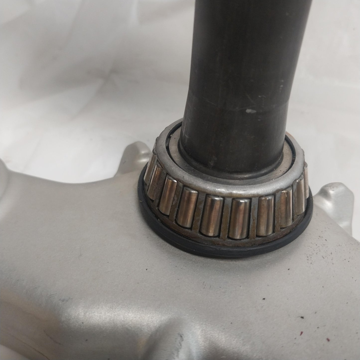 1980 SUZUKI PE400 OEM FRONT FORKS LOWER UPPER TRIPLE TREE STEM CLAMP