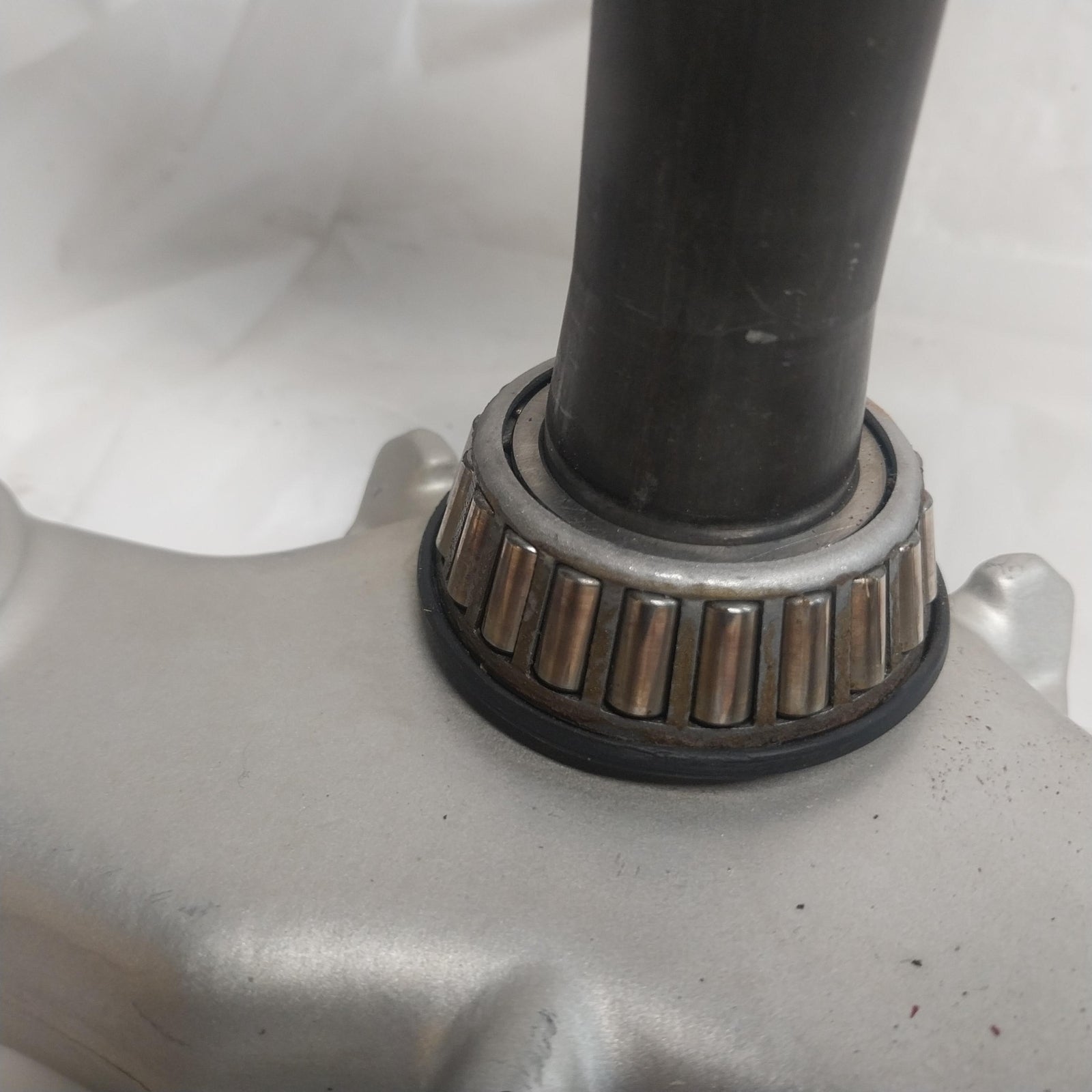 1980 SUZUKI PE400 OEM FRONT FORKS LOWER UPPER TRIPLE TREE STEM CLAMP