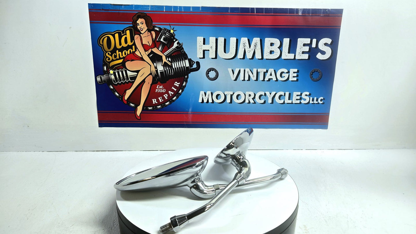 04 to 09 Yamaha XC125 Scooter OEM Rearview Mirror Set