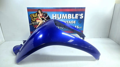 04-09 Yamaha XC125 Front Fender Fairing Cowling Blue OEM EXCELLENT condition