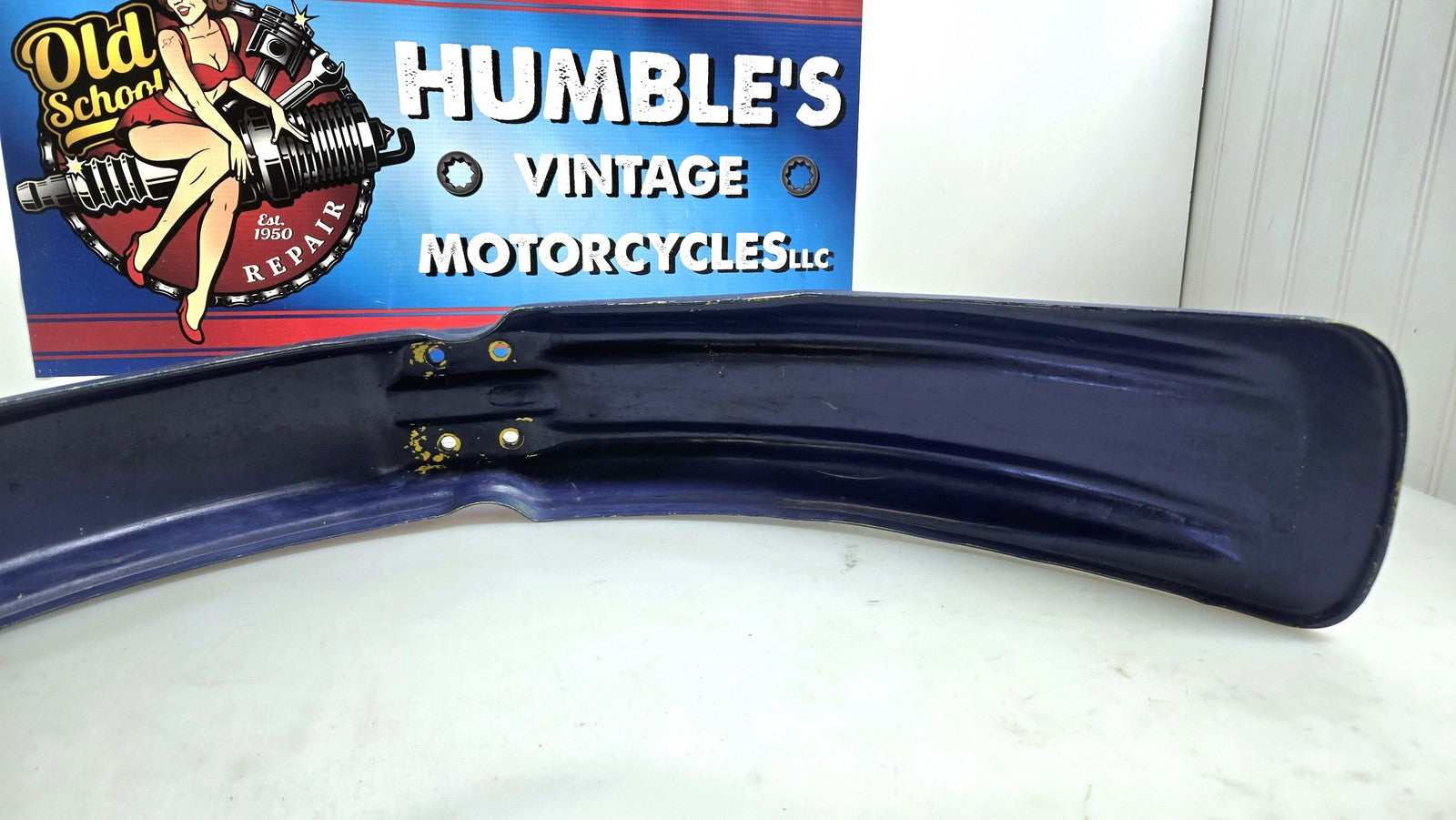 OEM 1979 1980 Suzuki PE250 Front Fender