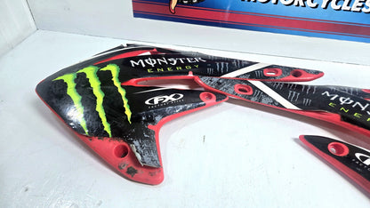 03 to 07 2005 Honda CR85 Side Panel Plastics OEM