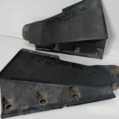  POLARIS SPORTSMAN 400 OEM FRONT RIGHT LEFT A ARM GUARDS CV axel SHIELDS 