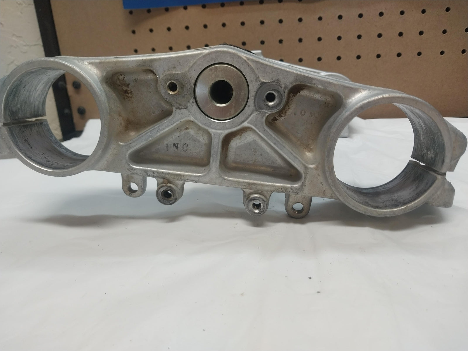 2002 YAMAHA YZ250F FRONT FORKS LOWER UPPER TRIPLE TREE STEM CLAMP